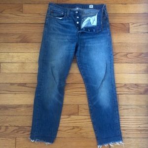 Levi’s Wedgie Fit Jeans White Cone Denim 30